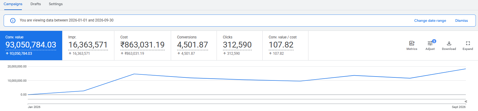 UAE X Brand Google Ads Proof